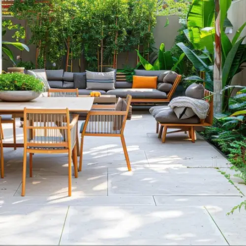 Patios and sidewalks