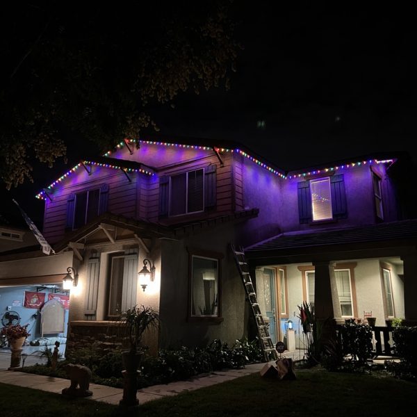 Christmas Lights Installation in Corona