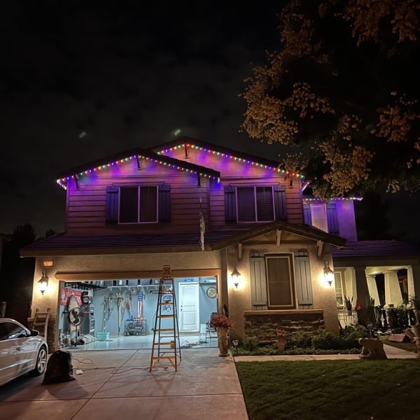 Christmas Lights Installation in Corona