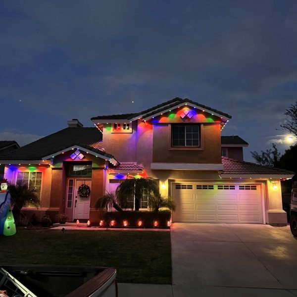 Christmas Lights Installation in Corona