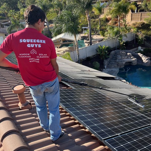 Solar Panel Cleaning in Corona